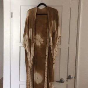 Free People Spellbound Tie Dye Kimono